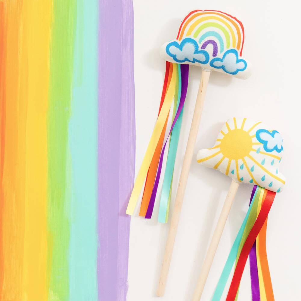 magic wand toy rainbow