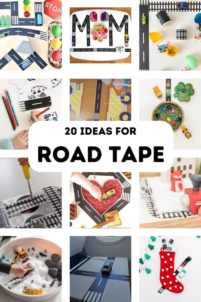 20 Ideas for Road Tape Play