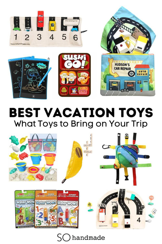 best vacation toys: what toys to pack on your trip