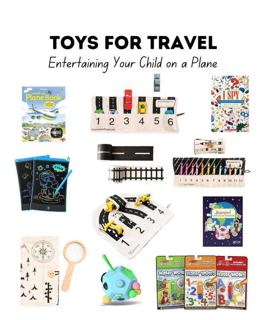 toys for travel: How do I entertain my child on a plane