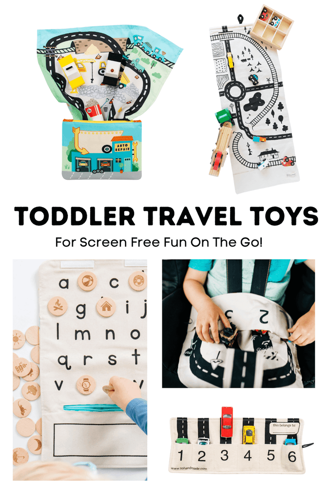 toddler travel toys by So Handmade