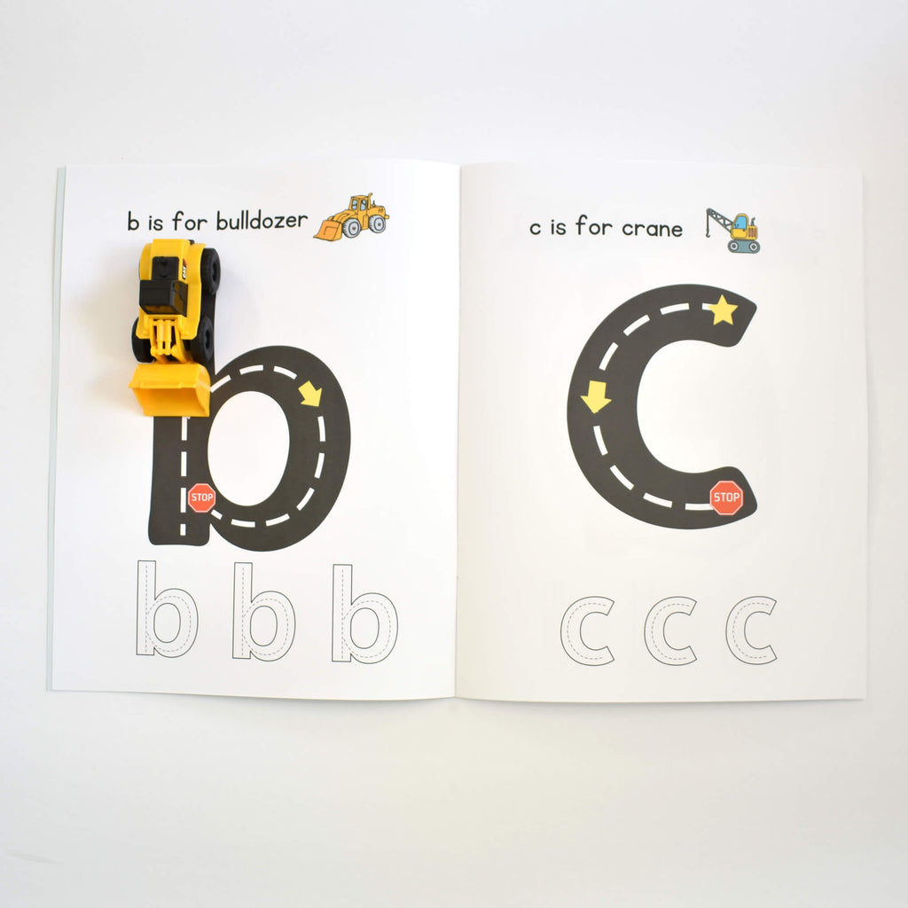 alphabet learning book
