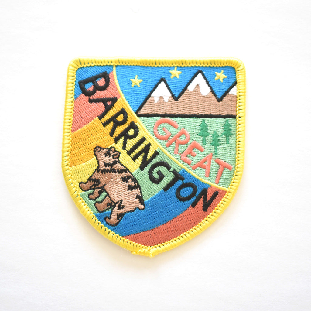 great barrington embroidered patch