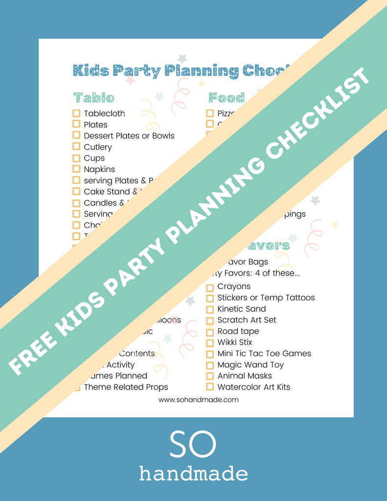 party planning checklist