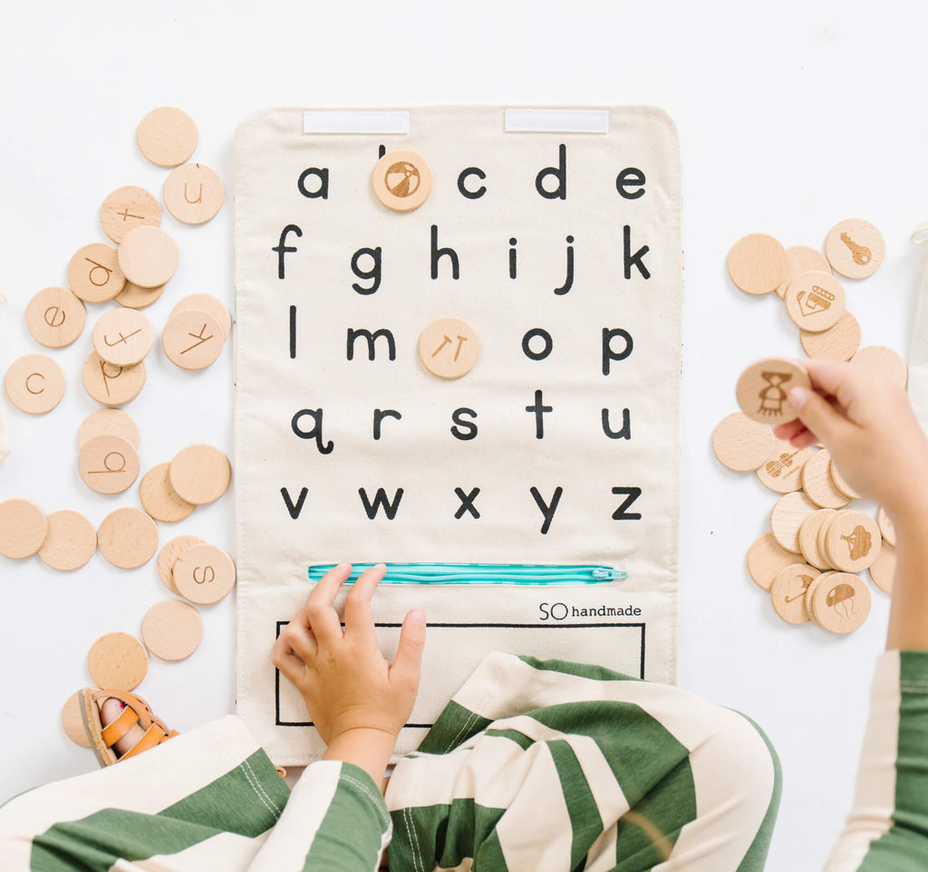 alphabet toy by So Handmade