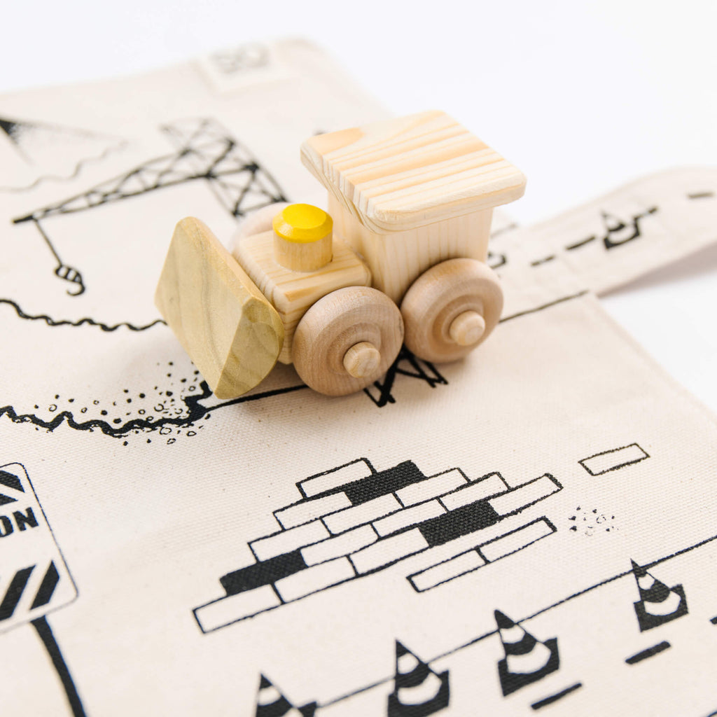 wooden construction toy