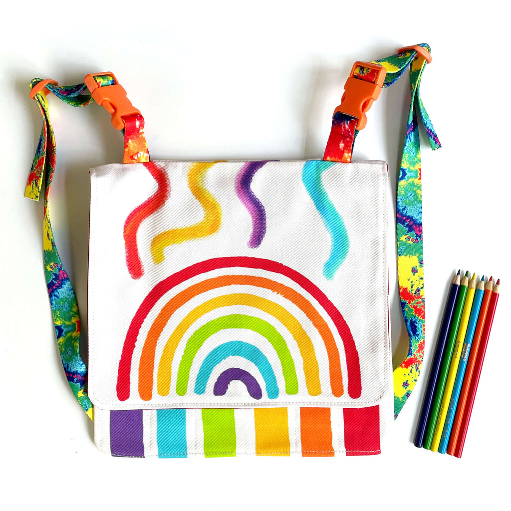 cute rainbow backpack