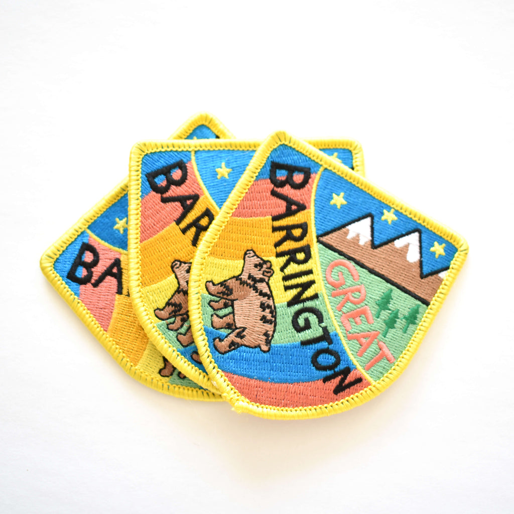 great barrington embroidered patch