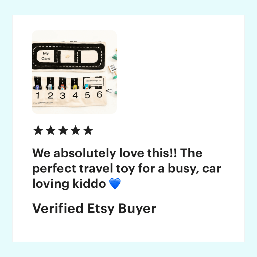 so handmade review for toy car storage