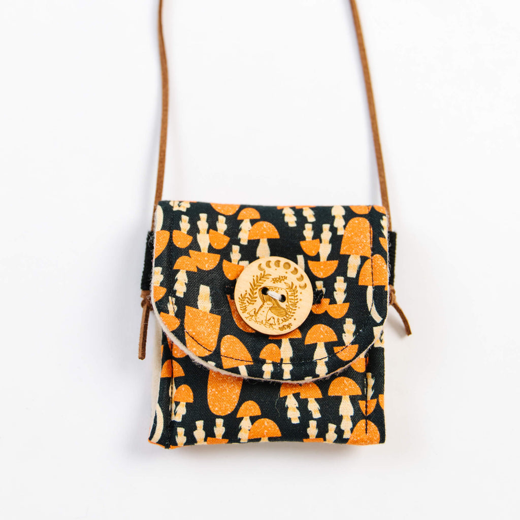 mushroom bag by So Handmade