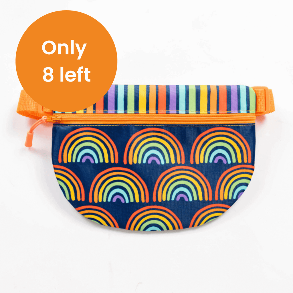 rainbow fanny pack