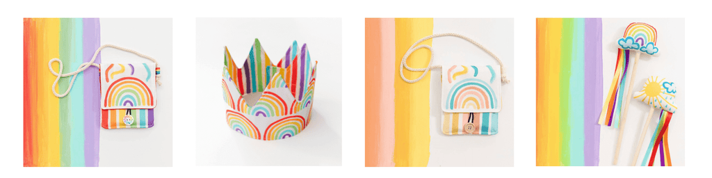 rainbow toys by so handmade