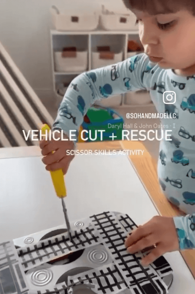 road tape dig and rescue game