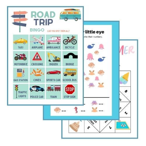 so handmade free road trip activities 