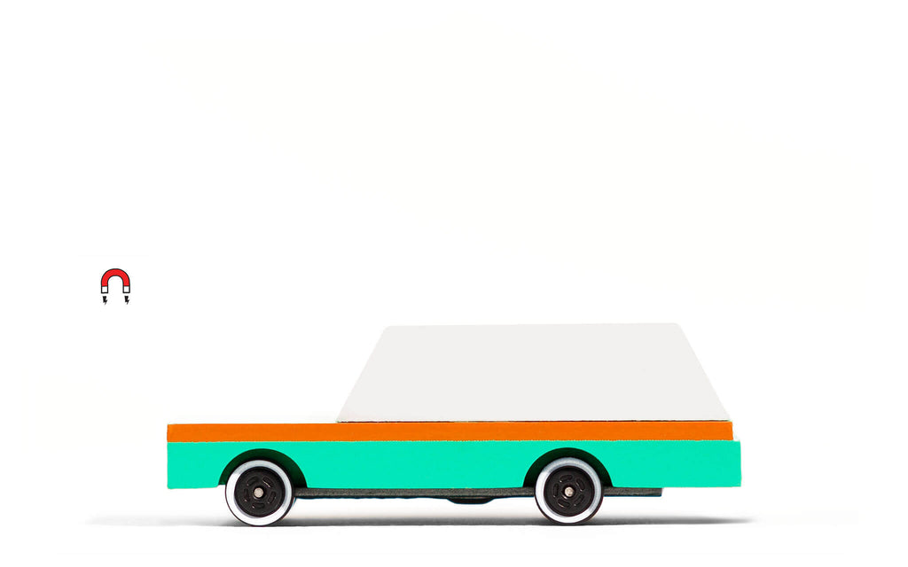 toy teal wagon