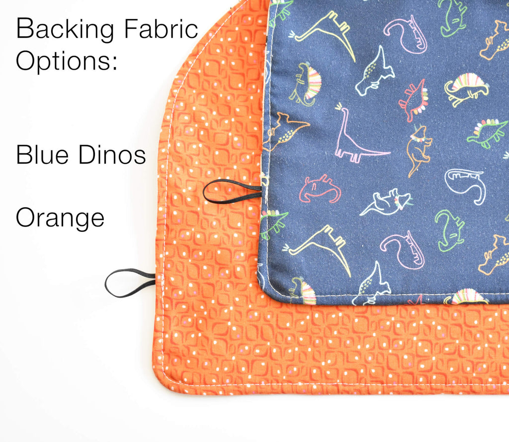 backing fabrics for dinosaur mat