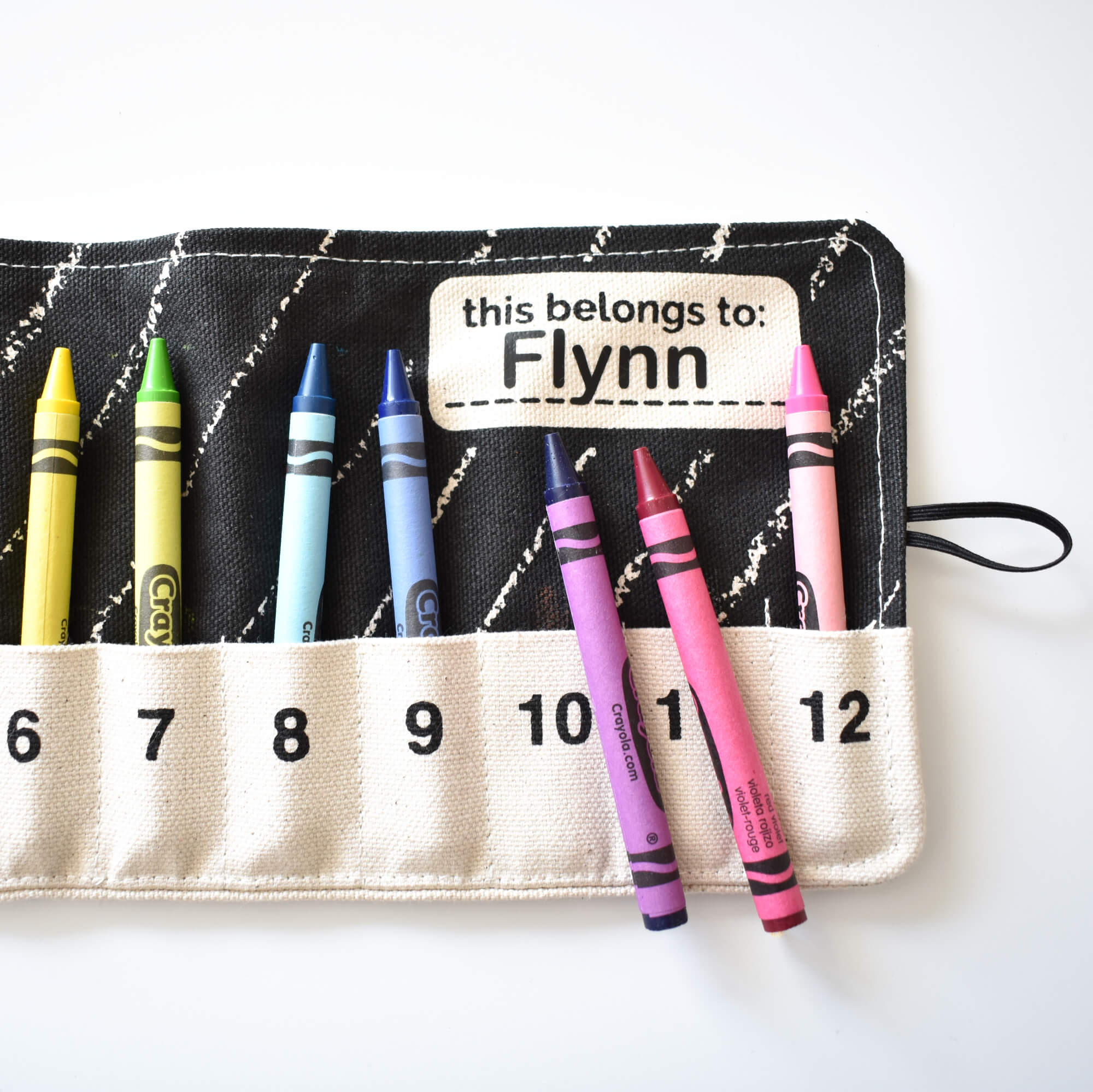 Crayon Holder: A great idea for the young or older traveler!