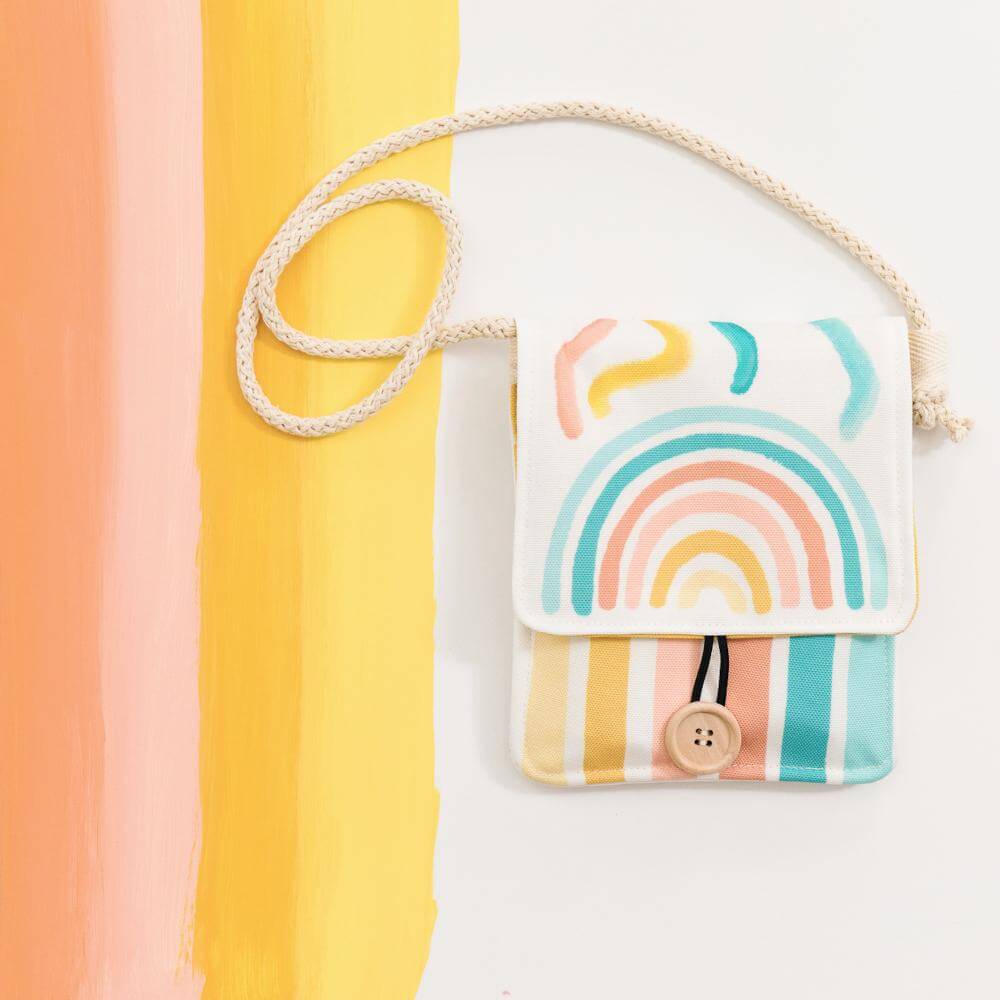 rainbow purse
