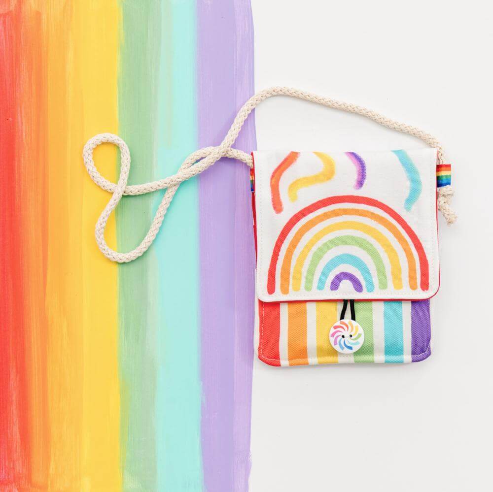 Rainbow Purse For Little Girl