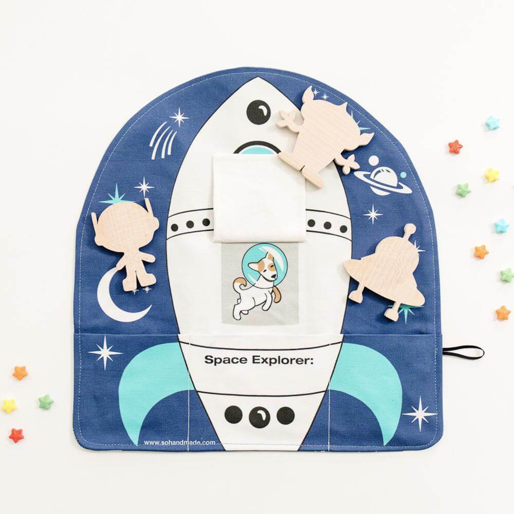 outer space play mat